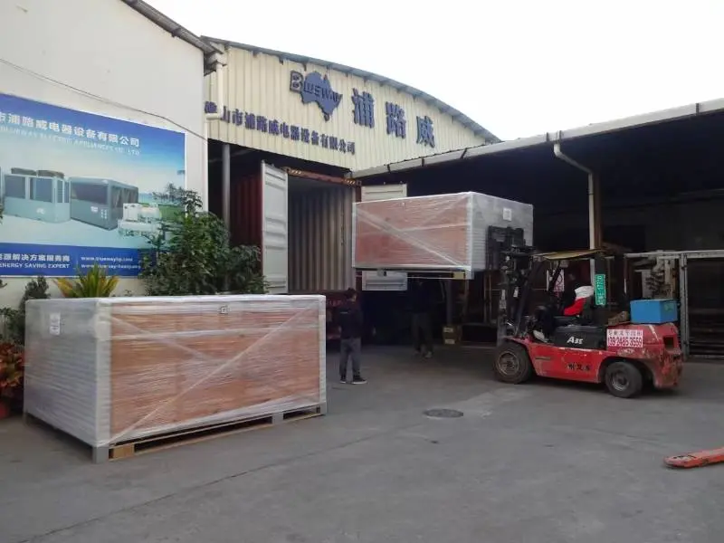 Blueway Heat Pump The Trusted Choice, levereras globalt